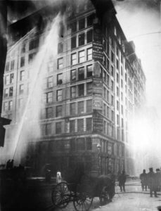 pożar triangle shirtwaist factory w Nowym Yorku